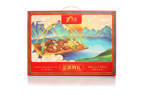 堅(jiān)果有禮禮盒紅色款