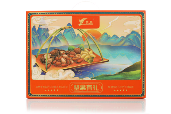 堅(jiān)果有禮禮盒橙色款